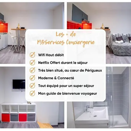 Moderne Et Connecte Au Coeur De Apartmán Périgueux